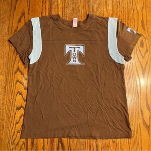 Tacoma, Washington T-Town Brown T-Shirt with Logo